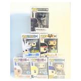6 ASSORTED POP! FIGURES BY FUNKO