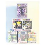 6 ASSORTED POP! FIGURES BY FUNKO