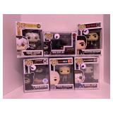 6 ASSORTED POP! FIGURES BY FUNKO