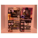 4 ASSORTED VINYL FIGURES SEE DESC.