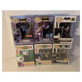 6 ASSORTED POP! FIGURES BY FUNKO