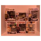 6 ASSORTED POP! FIGURES BY FUNKO