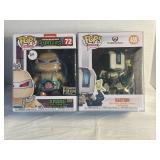 2 ASSORTED POP! FIGURES BY FUNKO