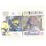 2 ASSORTED POP! FIGURES BY FUNKO