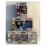 6 ASSORTED POP! FIGURES BY FUNKO