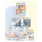 6 ASSORTED POP! FIGURES BY FUNKO