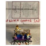 SIMPSONS FIGURINE SERVIN UP CHRISTMAS CHEER #1547