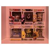 6 ASSORTED POP! FIGURES BY FUNKO