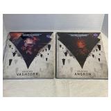 2 SEALED WARHAMMER 40,000 HARD COVER BOOKS