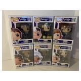 6 ASSORTED POP! FIGURES BY FUNKO