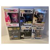 6 ASSORTED POP! FIGURES BY FUNKO