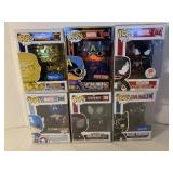 6 ASSORTED POP! FIGURES BY FUNKO