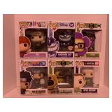 6 ASSORTED POP! FIGURES BY FUNKO