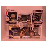 6 ASSORTED POP! FIGURES BY FUNKO