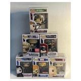 6 ASSORTED POP! FIGURES BY FUNKO