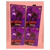 4 DUNGEON & DRAGONS EVIL ACTION FIGURE GRIM SWORD