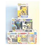 6 ASSORTED POP! FIGURES BY FUNKO