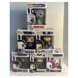 6 ASSORTED POP! FIGURES BY FUNKO