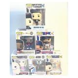 6 ASSORTED POP! FIGURES BY FUNKO