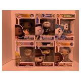 6 ASSORTED POP! FIGURES BY FUNKO