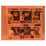 6 ASSORTED POP! FIGURES BY FUNKO