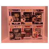 6 ASSORTED POP! FIGURES BY FUNKO