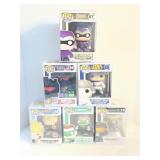 6 ASSORTED POP! FIGURES BY FUNKO