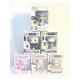 6 ASSORTED POP! FIGURES BY FUNKO