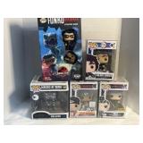 5 ASSORTED POP! FIGURES BY FUNKO