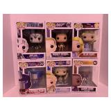 6 ASSORTED POP! FIGURES BY FUNKO