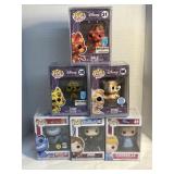 6 ASSORTED POP! FIGURES BY FUNKO