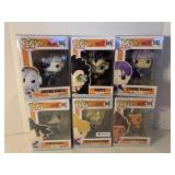 6 ASSORTED POP! FIGURES BY FUNKO