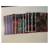 12 ASSORTED BLACK CARAVAN COMICS SEE DESC.