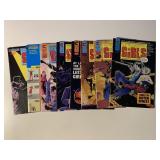 8 ETERNITY COMICS THE TROUBLE WITH GIRLS #1, 7-13