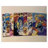 8 HERO COMICS CAPTAIN THUNDER AND BLUE BOLT #1-8