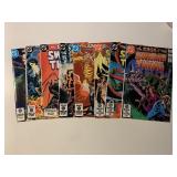 8 DC COMICS THE SAGA OF THE SWAMP THING SEE DESC.