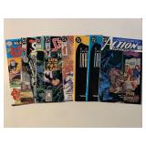 8 ASSORTED DC COMICS SEE DESC.