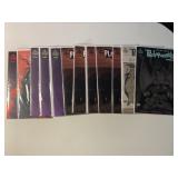 12 ASSORTED BLACK CARAVAN COMICS SEE DESC.