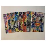 8 ASSORTED DC COMICS SEE DESC.