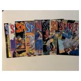 8 KITCHEN SINK COMICS THE SPIRIT #38-43, 45, 46