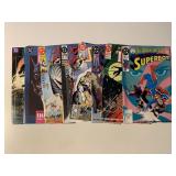 8 ASSORTED DC COMICS SEE DESC.