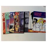 8 ASSORTED COMICS ADULT READ SEE DESC.