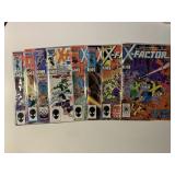 8 MARVEL COMICS X-FACTOR #1, 2, 3, 4, 5, 7, 8, 9