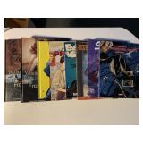 8 ASSORTED GRAPHIC NOVELS SEE DESC.