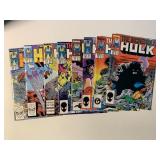 8 MARVEL COMICS THE INCREDIBLE HULK SEE DESC.