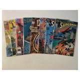 8 ASSORTED DC COMICS SEE DESC.