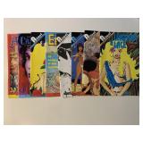 8 ASSORTED AIRCEL COMICS ADULT READ SEE DESC.