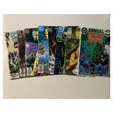 8 DC COMICS THE SWAMP THING SEE DESC. ADULT READ