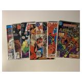8 ASSORTED DC COMICS SEE DESC.