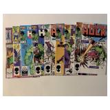 8 MARVEL COMICS THE INCREDIBLE HULK #318-324, 355